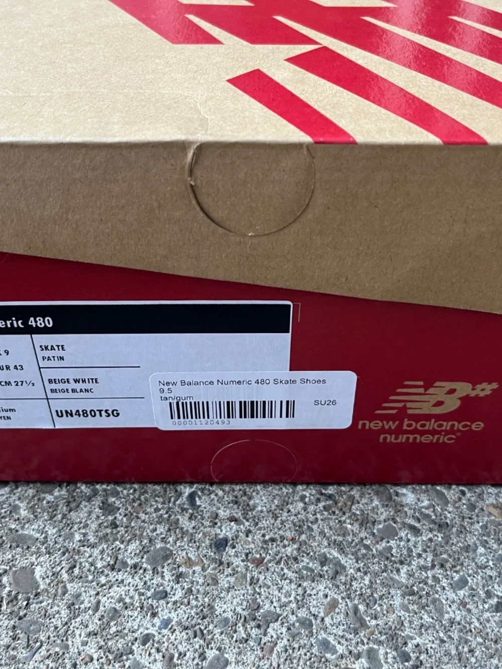 New Balance 480 shoes size 9.5